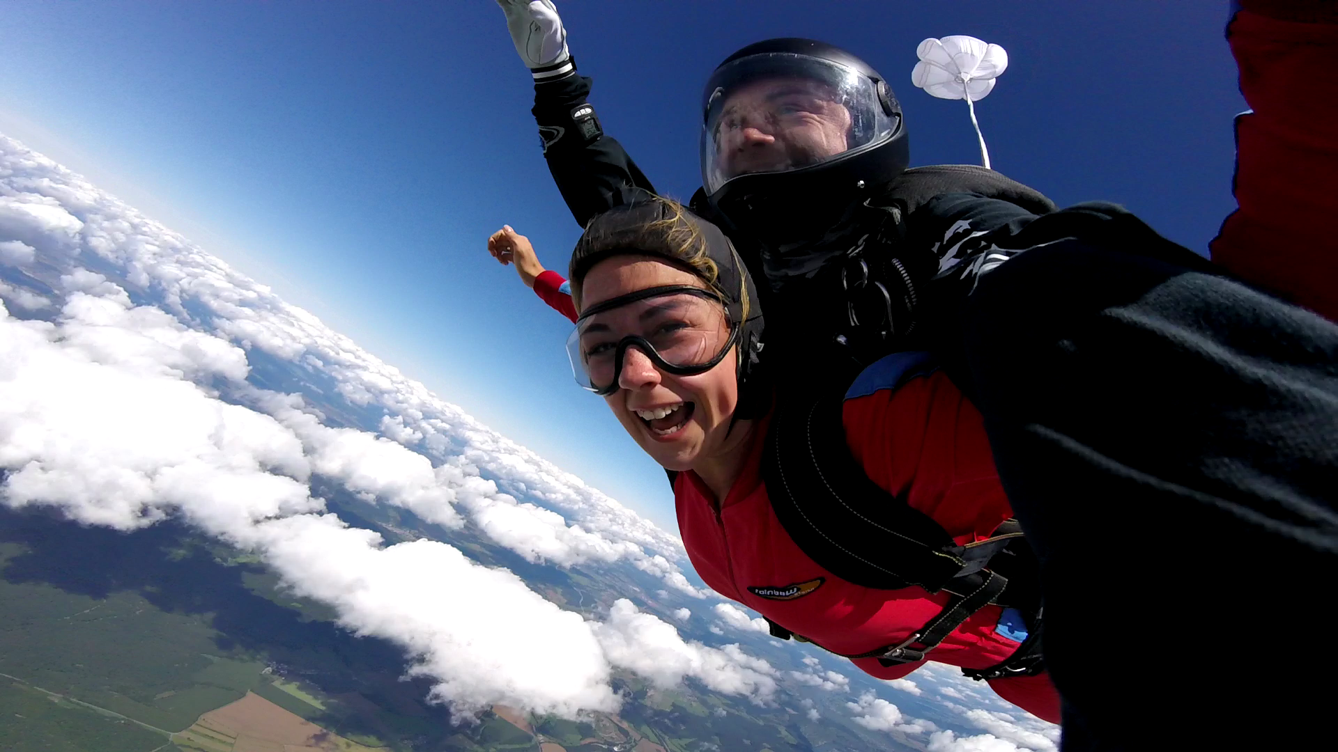 Tandem Fallschirmspringen